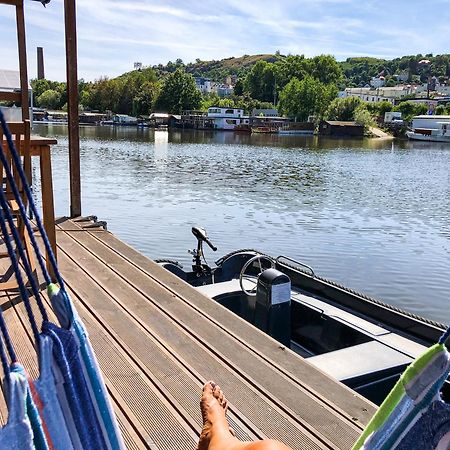Houseboat Benjamin - Houseboats Benjamin & Franklin 호텔 프라하 외부 사진