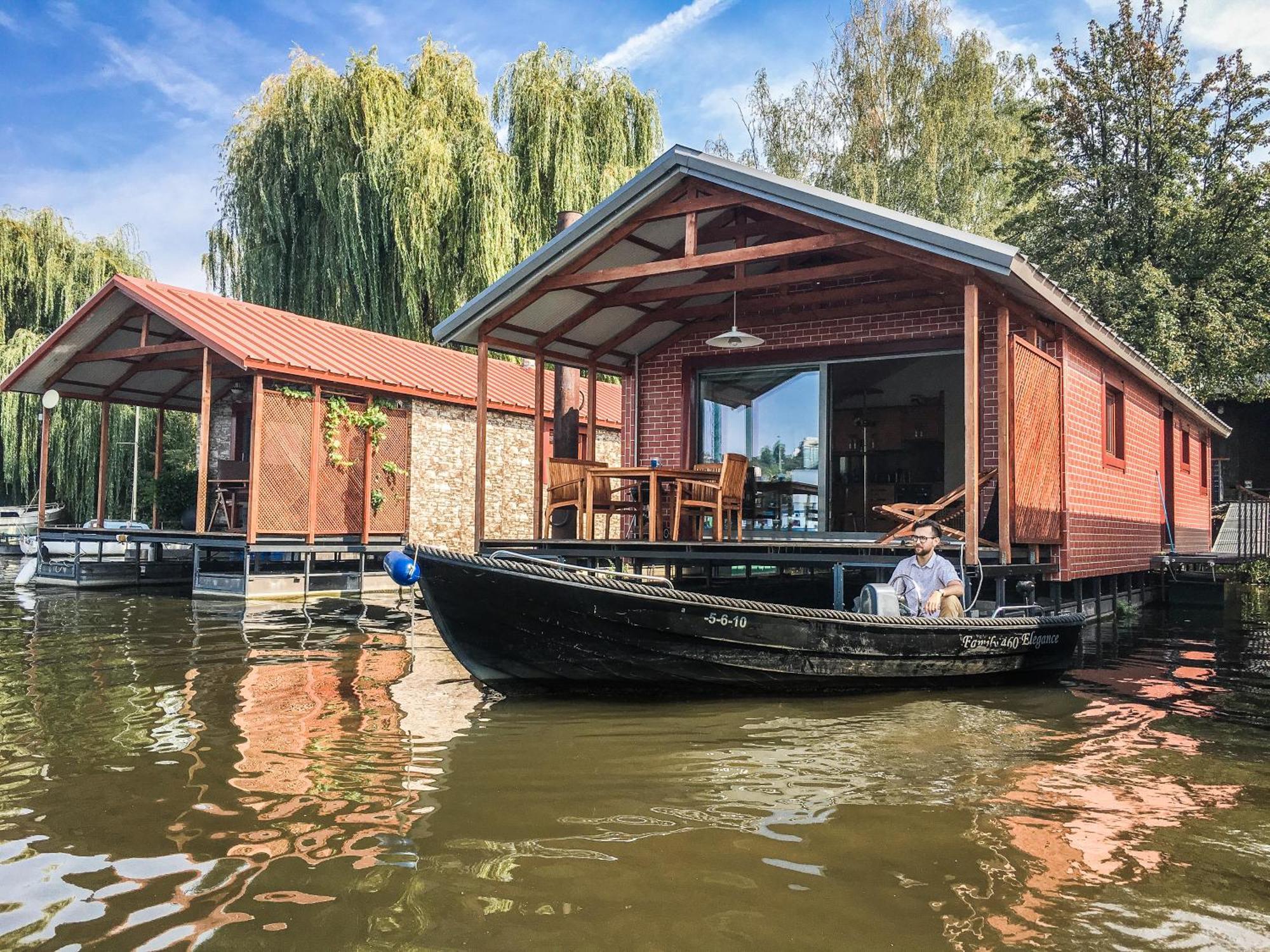 Houseboat Benjamin - Houseboats Benjamin & Franklin 호텔 프라하 외부 사진